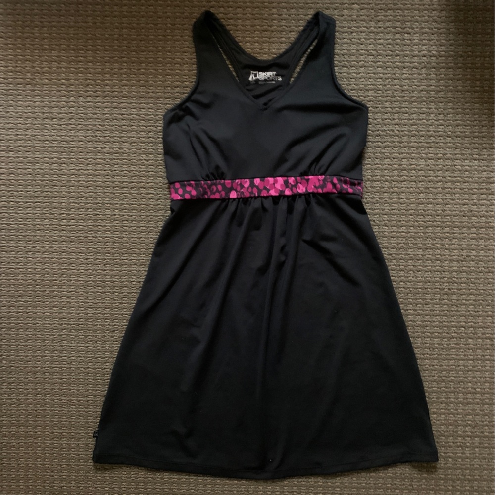 Skirt Sports Serendipity Dress - Black / Untamed Print - Small